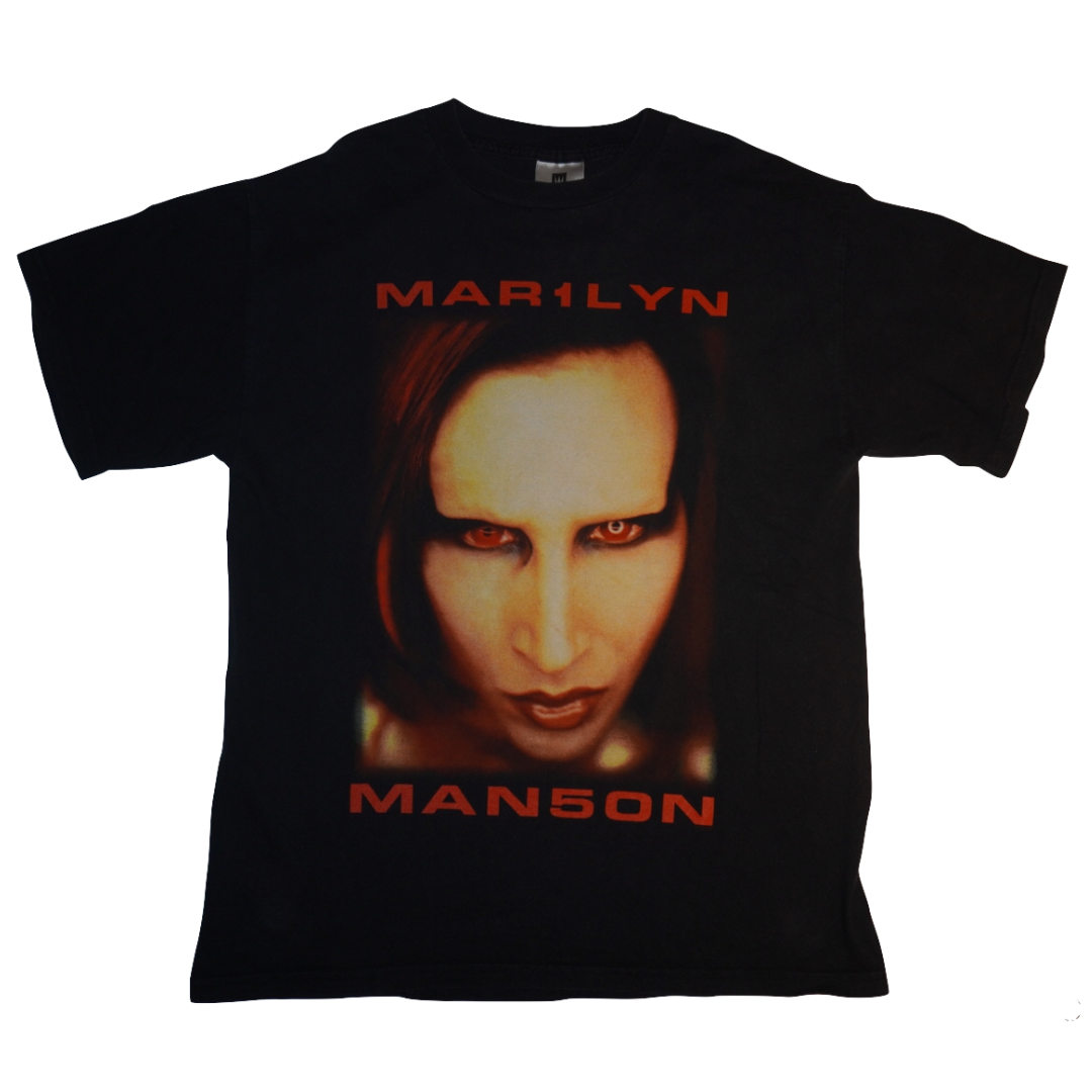 Marilyn Manson 1998 Bigger Than Satan Vintage Shirt | vintage-select