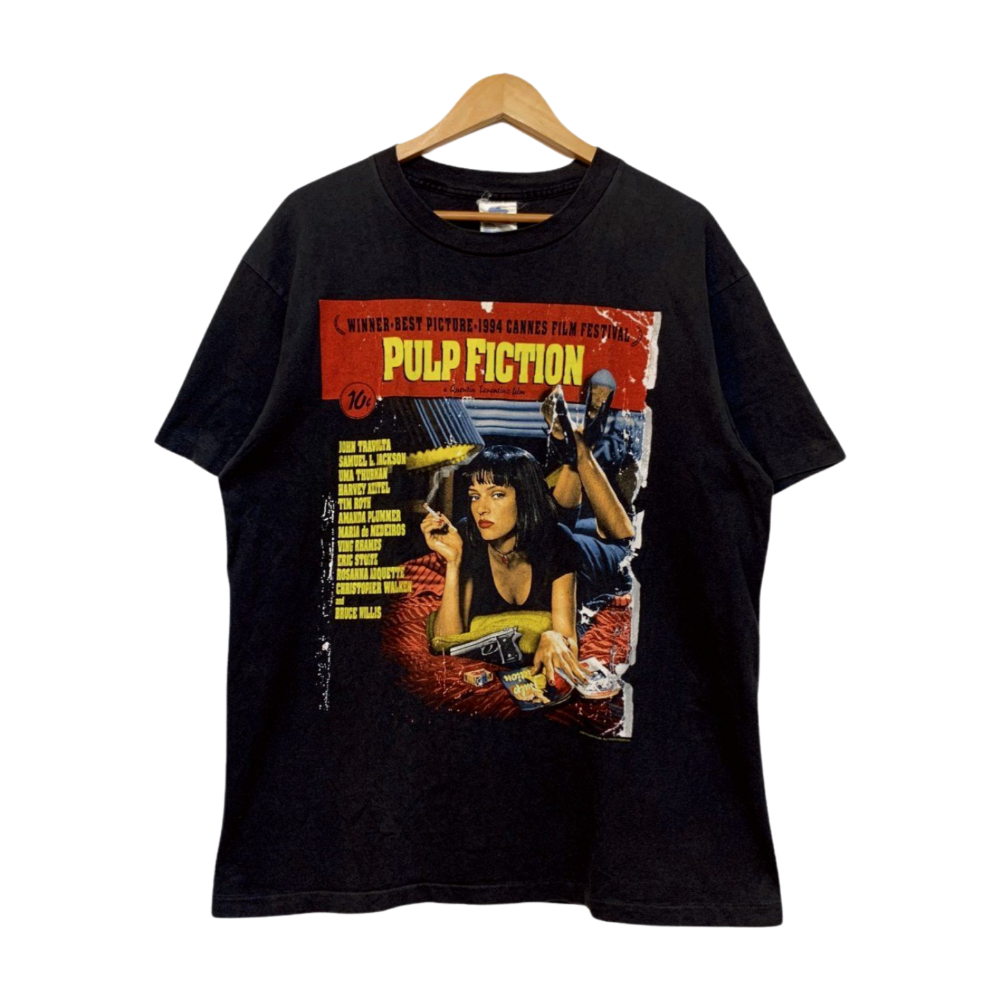 PULP FICTION Tシャツ MOVE TEE ブルースウィリス L