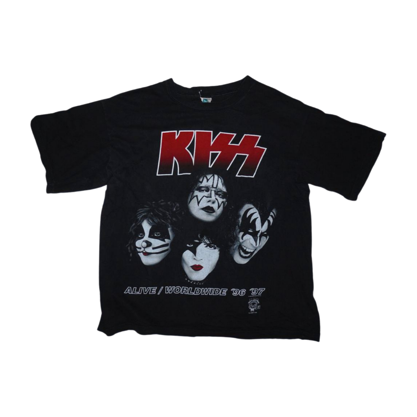 KISS 1996 Alive Worldwide Tour Shirt blackpink ROSE 着用 | vintage ...